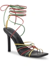 Inc Reggae Womens Open Toe Dressy Heels In Multi