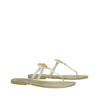 Tory Burch Mini Miller Jelly Thong Sandal In White