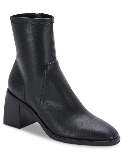 Dolce Vita Women's Indiga Pull-on Block-heel Booties In Black