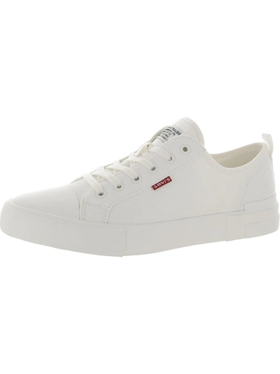 Levi's Slip On Low Canvas Shoe In White