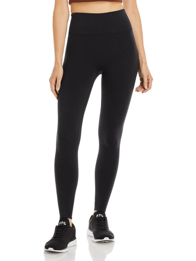 Girlfriend Collective Womens Stretch Tech Pocket Leggings In Black