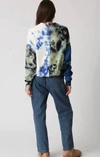 Electric & Rose Bhodi Sweatshirt-epic In Chartreuse/sapphire/sage In Multi