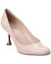 CHRISTIAN LOUBOUTIN CHRISTIAN LOUBOUTIN LECHE STELLA 70 PATENT PUMP