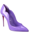 Christian Louboutin Hot Chick Patent Leather Pumps In Purple