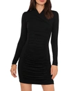 VINCE CAMUTO WOMENS MINI RUCHED BODYCON DRESS