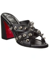 Christian Louboutin Spika Club High-heeled Sandals In Black