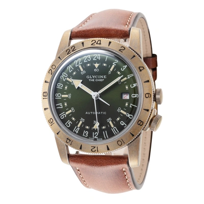 Glycine Men's Airman The Chief 40mm Automatic Watch In Gold