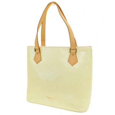 Pre-owned Louis Vuitton Houston Canvas Tote Bag () In Yellow