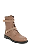 Ninety Union Buffalo Rhinestone Strap Boot In Taupe