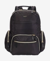 Kenneth Cole Sophie 15.6-inch Nylon Techni-cole Computer Backpack In Black