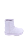Bottega Veneta Purple Snap Ankle Boots