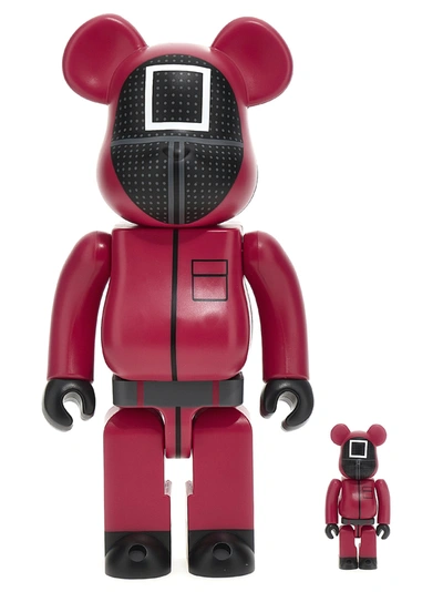 Medicom Toy Be@rbrick 100% And 400% Squid Game Manager Decorative Accessories Red