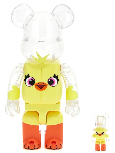 Medicom Toy Be@rbrick 100% And 400% Toy Story 4 Ducky Decorative Accessories Multicolor