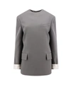 Bottega Veneta Gray Compact Jacket