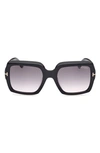 Tom Ford Kaya Sunglasses In Grey