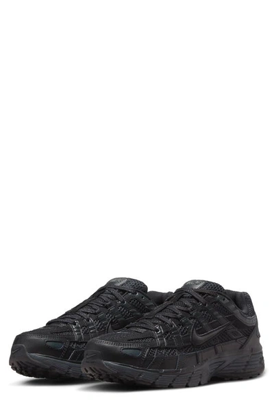 Nike P-6000 Premium Sneaker In Black/ Black/ Anthracite