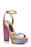 Jessica Rich Women's Love Platform Sandals In Rainbow