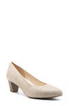 Ara Kelly Pump In Sand Suede