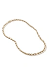 John Hardy Surf Link Necklace In Gold