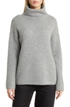 NORDSTROM FUZZY COWL NECK SWEATER