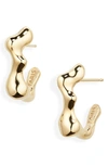 Faris Seep Small Hoop Earrings In Gold