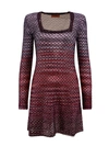 MISSONI VISCOSE DRESS WITH ALL-OVER SEQUINS