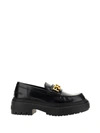 Fendi Logo-lettered Chunky-sole Loafers