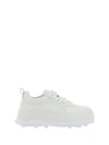 Jil Sander Orb Leather Sneakers