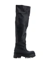 Chloé Leather Knee-high Boots With Tank Sole