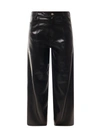 MES DEMOISELLES ALTERNATIVE MATERIAL TO LEATHER TROUSER