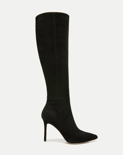 Veronica Beard Women's Lisa Knee-high Suede Boots In Black
