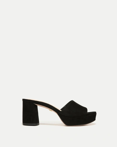 Veronica Beard Dali Block-heel Sandal In Black