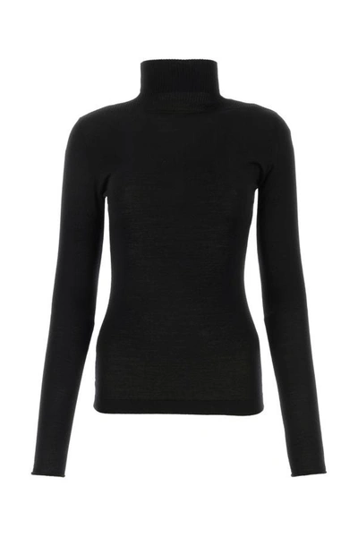 Marni Woman Black Wool Sweater