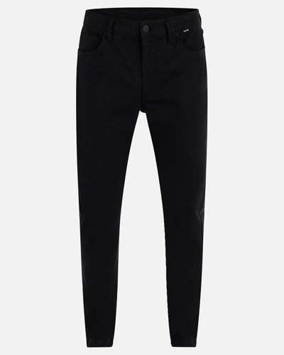 United Legwear Men's Elliot Worker Slim Stretch Twill Pants In Black