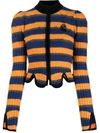 Cormio Divna Embroidered Wool Blend Sweater In Multicolour