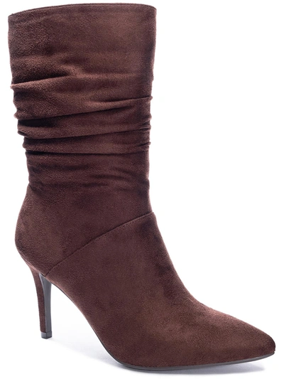 Cl By Laundry Rave-up Ruched Shaft Stiletto Boot In Multi