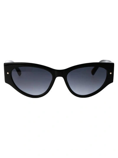 Chiara Ferragni Cf 7032/s Sunglasses In 8079o Black