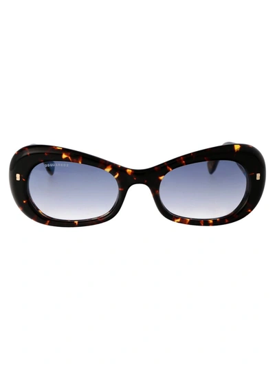 Dsquared2 D2 0110/s Sunglasses In 08608 Havana