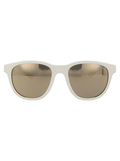 Ea7 Emporio Armani Sunglasses In 53445a Matte White