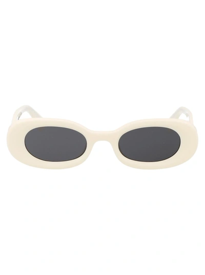 Off-white Sunglasses In 0107 White