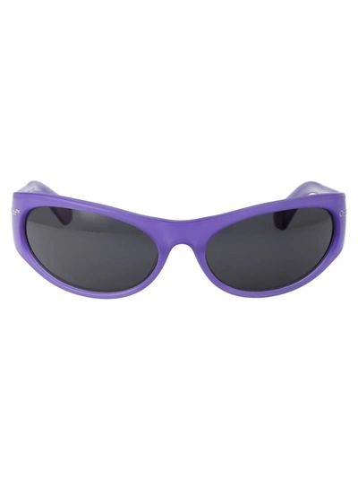 Off-white Sunglasses In 3707 Purple