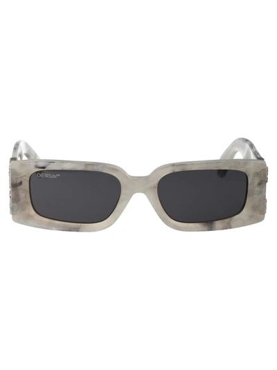 Off-white Sunglasses In 0807 Marble