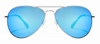 Hawkers Hawk Hhaw22slmp Slmp Aviator Polarized Sunglasses In Blue