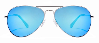 Hawkers Hawk Hhaw22slmp Slmp Aviator Polarized Sunglasses In Blue