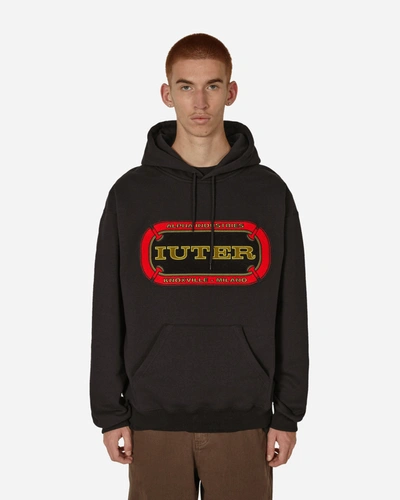 Iuter Alpha Industries Mat Hoodie In Black