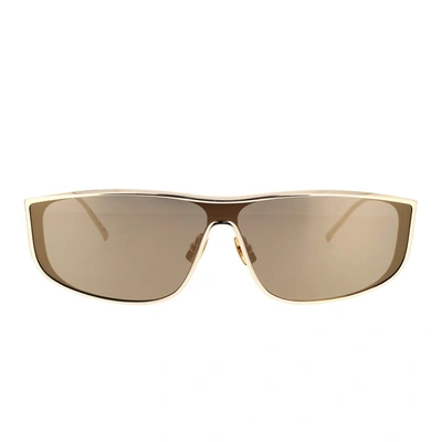 Saint Laurent Eyewear Sunglasses In Gold