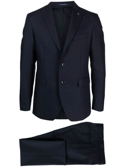 Tagliatore Suit Clothing In Blue