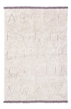 Lorena Canals Rugcycled Abc Washable Cotton Blend Rug In Natural Rugcycled Yarn