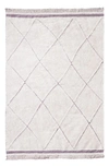 Lorena Canals Rugcycled Bereber Washable Cotton Blend Rug In Natural Rugcycled Yarn