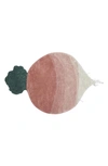 Lorena Canals O C Washable Ramona The Radish Novelty Area Rug, 3'3 X 4'11 In Natural Green Ash Rose